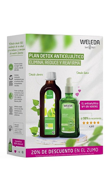 Pack detox abedul