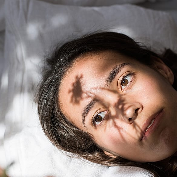 woman dormida