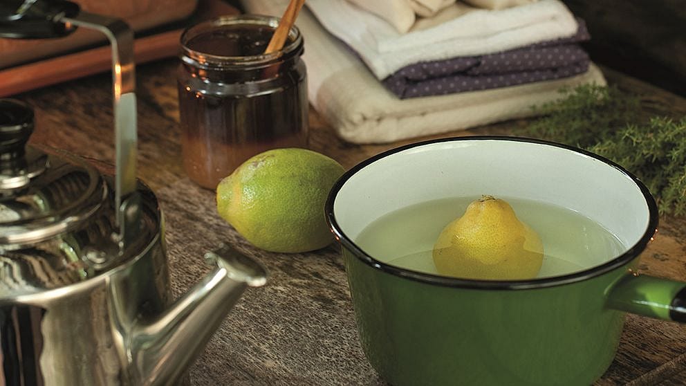 agua con limon